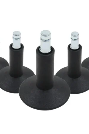 5 x STAND Nr. 12 | 11 mm | alle vloeren - Vloerdoppen Zwart Koop Vandaag