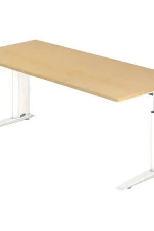 Direct Beschikbaar UNDA 19 W | 180x80 | Bureau hoogte verstelbaar
