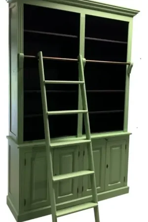 Beperkt Aanbod Boekenkast bleekgroen 60704 Toulouse 160 x 245cm