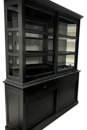 Buffetkast antraciet - antraciet Putten 180 x 220cm Dagaanbieding