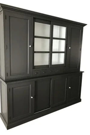 Voordeelprijs Buffetkast antraciet Gieten 240 x 230cm