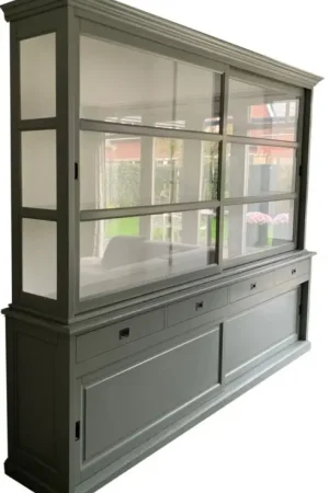 Uitverkoop Buffetkast Engels groen Ruurlo XXL 300 x 240cm