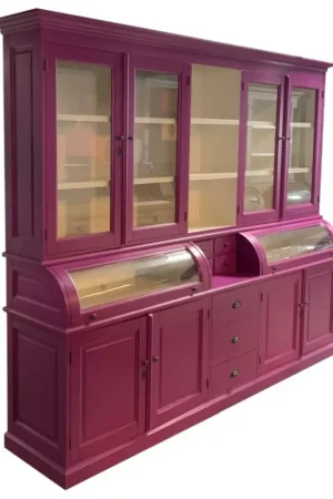Weekendaanbieding Buffetkast fuchsia Bastiaan 260cm