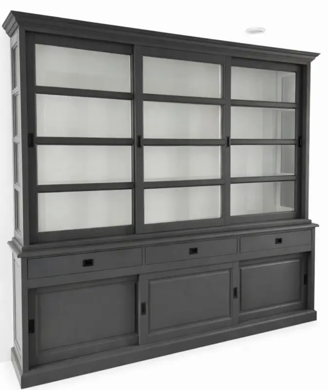 Beste Prijs Buffetkast grijs Beverwijk 260 x 240cm