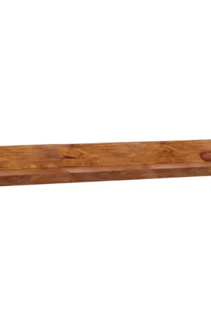 Nancy's Owattona Wandplank - Massief Houten Wandplank - Boekenplank - Massief Sheesham - Bruin - 160 cm Betaalbaar