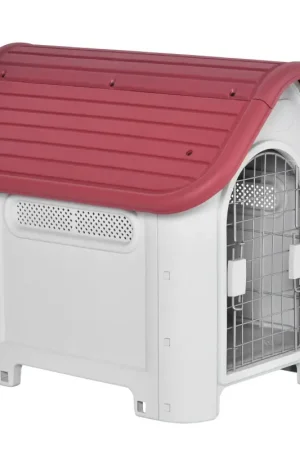 Nancy's Gwinn Hondenhok, Hondenverblijf voor buiten, Schuilplaats voor kleine honden met luchtcirculatie, waterdicht Flitsaanbieding