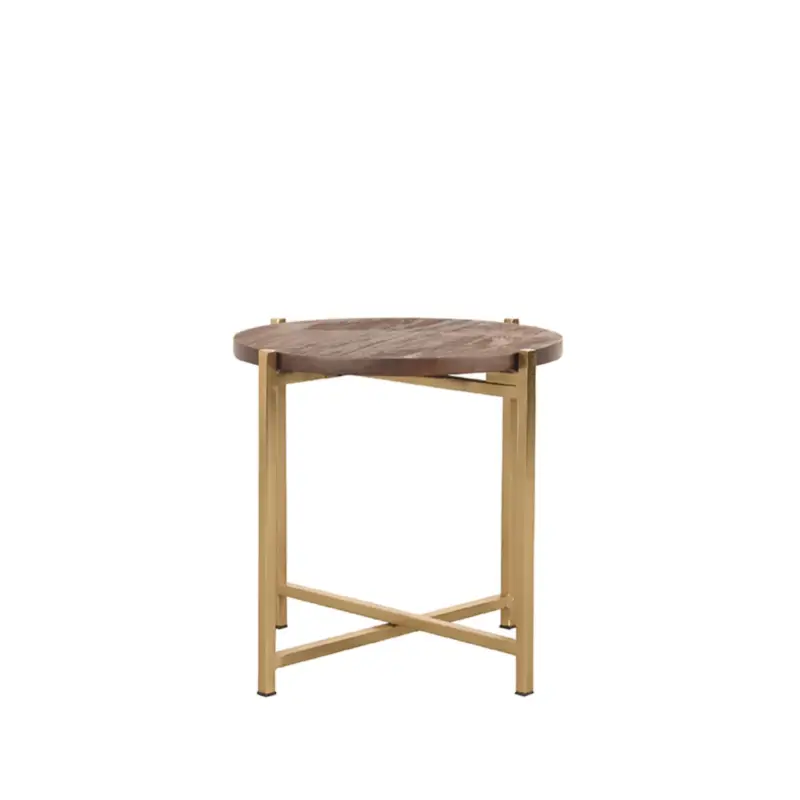 Speciale Aanbieding LABEL51 Bijzettafel Dox - Espresso - Mangohout