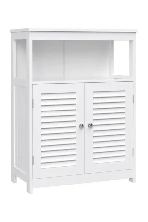 Beperkt Aanbod Nancy's Berstinoro Badkamerkast - Badkamermeubel - Wit - 60 x 30 x 80 cm