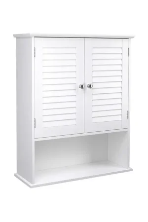 Alleen Vandaag Nancy's Berzo Badkamerkast Hangend - Badkamermeubel - Wit - 60 x 20 x 70 cm