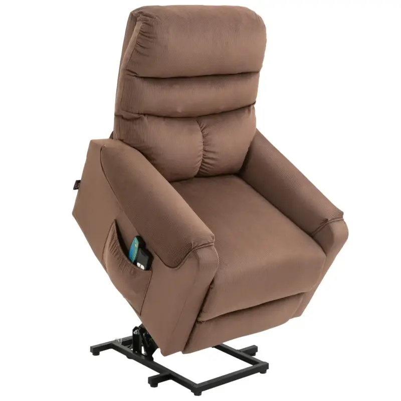 Meest Verkocht Nancy's Alcaria Sta op stoel - Opsta stoel - Senioren stoel - Massagestoel - Relaxfauteuil - Bruin