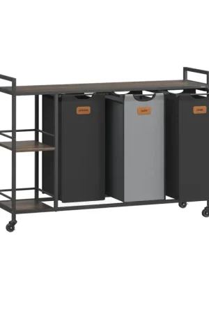 Nancy's Quadrazais Wasmand - Wassorteerder - Wasbox - Meerkleurig - 150 Liter Exclusieve Aanbieding