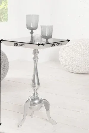Bijzettafel Trayful Zilver 35cm - 35725 Laatste Versie