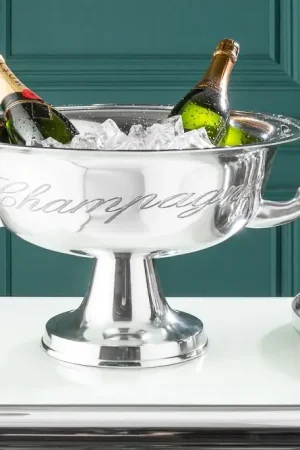 Weekendaanbieding Champagne Koeler Zilver 65cm - 21707
