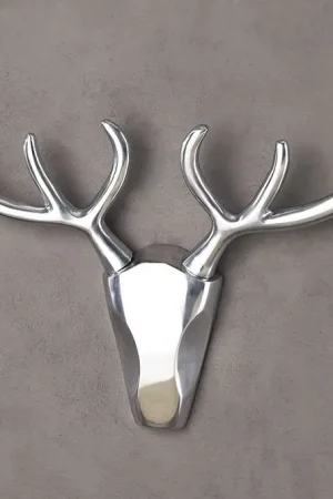 Superprijs Hertengewei Veado Zilver 90cm - 12582
