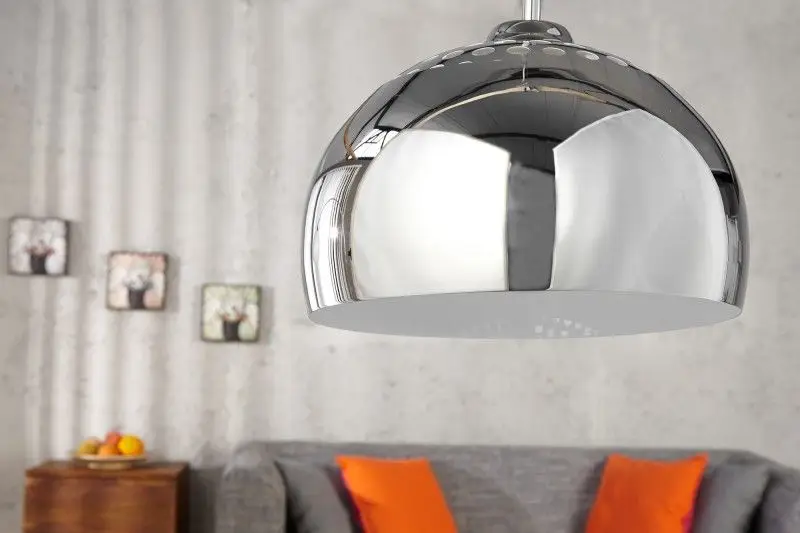 Hanglamp Chrome Ball 34cm- 5862 Seizoensaanbieding